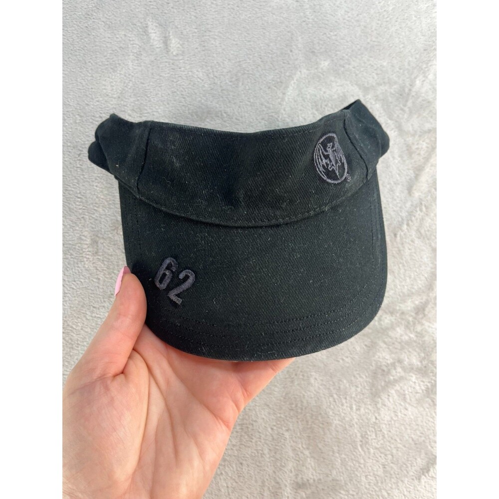 Bacardi Visor Hat Cap Men’s Black Strapback